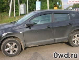 Битый автомобиль Nissan Qashqai