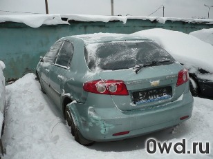 Битый автомобиль Chevrolet Lacetti