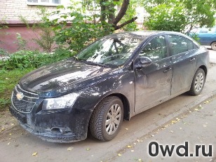 Битый автомобиль Chevrolet Cruze