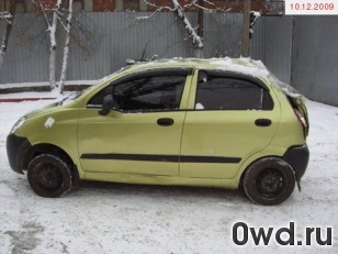 Битый автомобиль Chevrolet Spark