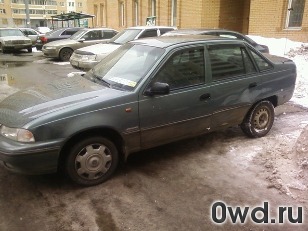 Битый автомобиль Daewoo Nexia