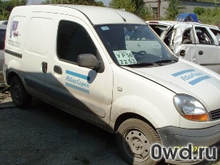 Битый автомобиль Renault Kangoo