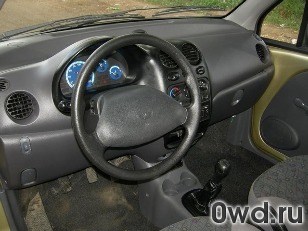 Битый автомобиль Daewoo Matiz