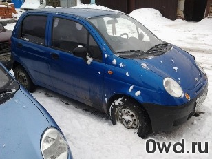 Битый автомобиль Daewoo Matiz