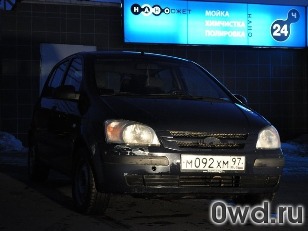 Битый автомобиль Hyundai Getz