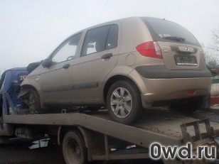 Битый автомобиль Hyundai Getz