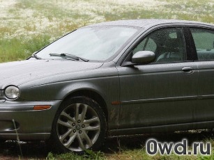 Битый автомобиль Jaguar X-Type