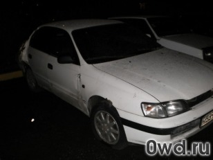 Битый автомобиль Toyota Carina E