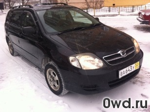 Битый автомобиль Toyota Corolla Fielder