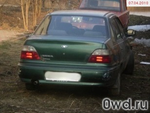 Битый автомобиль Daewoo Nexia