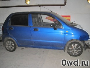 Битый автомобиль Daewoo Matiz