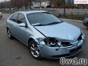 Битый автомобиль Nissan Primera