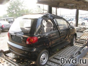 Битый автомобиль Daewoo Matiz