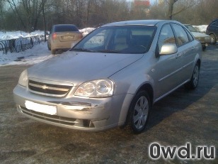 Битый автомобиль Chevrolet Lacetti