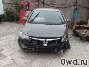 Битый автомобиль Honda Civic