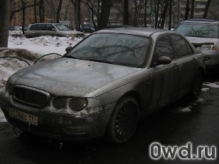 Битый автомобиль Rover 75