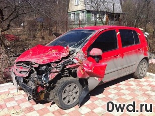 Битый автомобиль Hyundai Getz