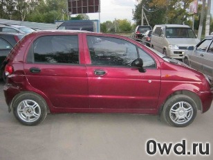 Битый автомобиль Daewoo Matiz