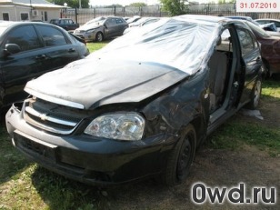 Битый автомобиль Chevrolet Lacetti