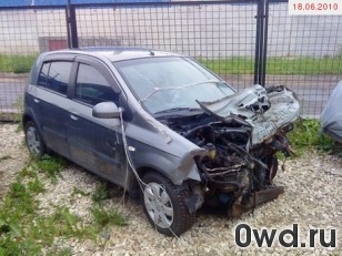 Битый автомобиль Hyundai Getz