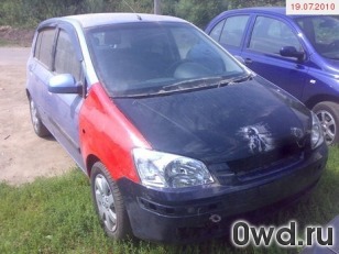 Битый автомобиль Hyundai Getz