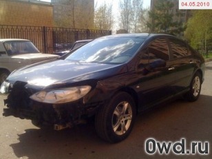 Битый автомобиль Peugeot 407