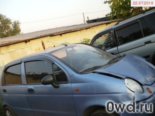 Битый автомобиль Daewoo Matiz