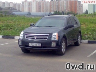 Битый автомобиль Cadillac SRX