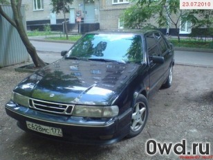 Битый автомобиль Saab 9000