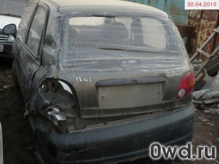 Битый автомобиль Daewoo Matiz