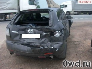 Битый автомобиль Mazda CX-7