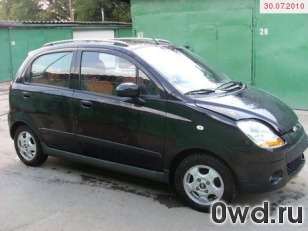 Битый автомобиль Chevrolet Spark