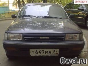 Битый автомобиль Toyota Carina