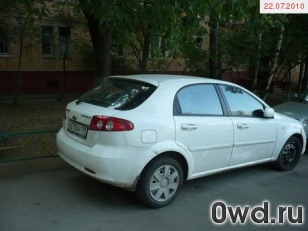 Битый автомобиль Chevrolet Lacetti