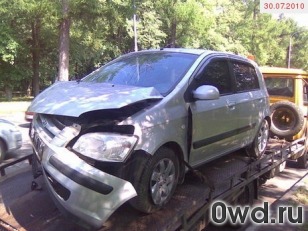 Битый автомобиль Hyundai Getz