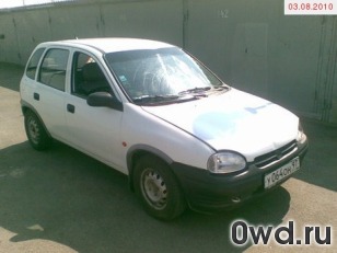 Битый автомобиль Opel Corsa