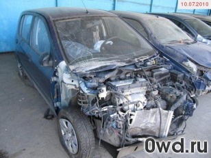 Битый автомобиль Hyundai Getz