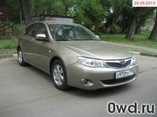 Битый автомобиль Subaru Impreza