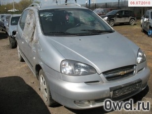 Битый автомобиль Chevrolet Rezzo