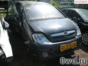 Битый автомобиль Opel Meriva