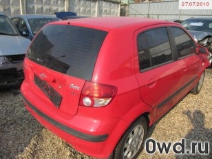 Битый автомобиль Hyundai Getz