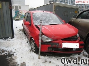 Битый автомобиль Hyundai Getz