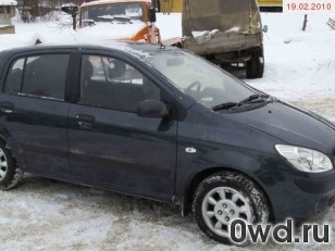 Битый автомобиль Hyundai Getz