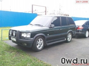 Битый автомобиль Land Rover Range Rover