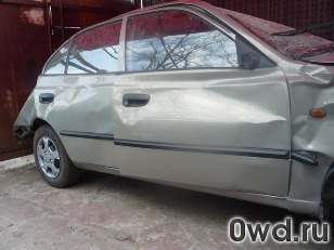 Битый автомобиль Hyundai Accent