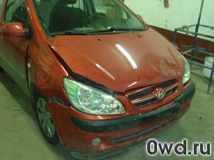 Битый автомобиль Hyundai Getz