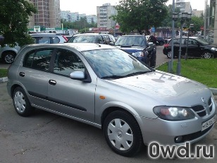 Битый автомобиль Nissan Almera