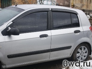 Битый автомобиль Hyundai Getz