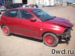 Битый автомобиль SEAT Ibiza