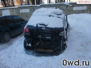 Битый автомобиль Nissan Qashqai